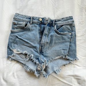 Zara high waisted shorts
